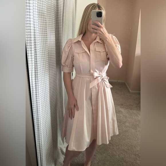 Calvin Klein Dresses & Skirts - Calvin Klein Pink Utility Dress